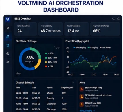 VoltMind platform preview interface